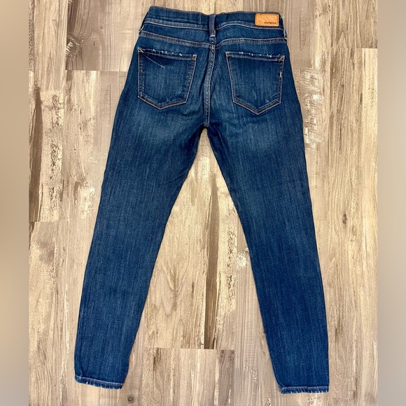 Express Mid Rise Stretch Jean Leggings 2S - Picture 2 of 5